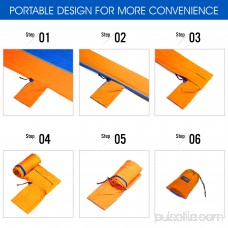 Yes4All Lightweight Double Camping Hammock with Carry Bag (Orange/Grey) 566638938